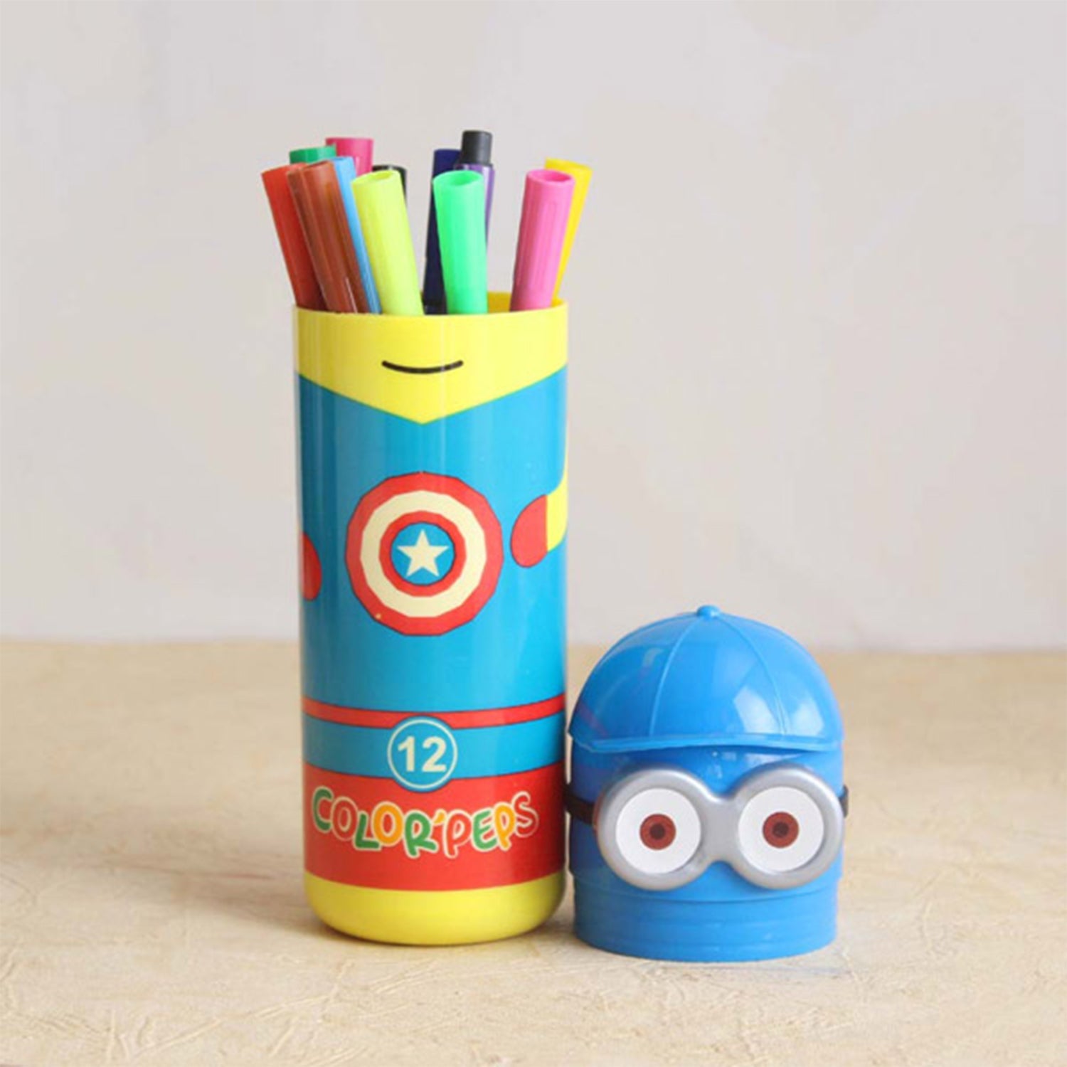6175 Minions Sketch Pen Set with Attractive Designed Case (Pack of 12)6175_12pen_minions_sketch_box 6175 Minions Sketch Pen Set with Attractive Designed Case (Pack of 12)6175_12pen_minions_sketch_box